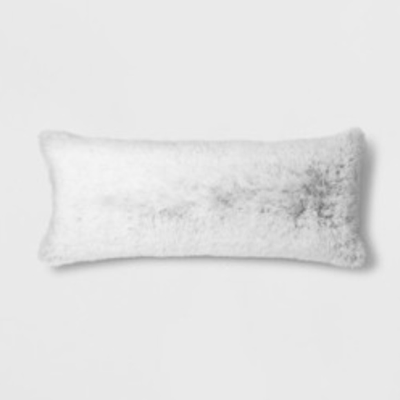 Room Essentials Bedding Body Pillow Cover Faux Fuzzy Fur Poshmark